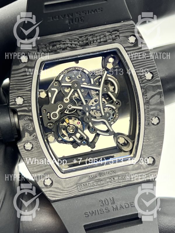 Фото 20 - Richard Mille RM 055 Black Gold Art 11249