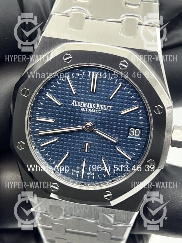 Товар Audemars Piguet Royal Oak Jumbo 39mm 15202ST.OO.1240ST.01 Blue Steel Фото 7 - Audemars Piguet Royal Oak Jumbo 39mm 15202ST.OO.1240ST.01 Blue Steel