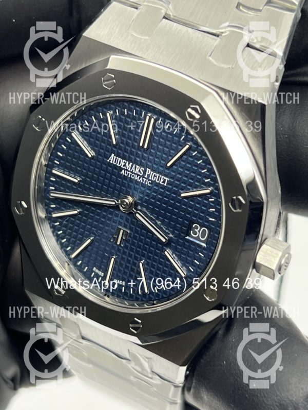 Товар Audemars Piguet Royal Oak Jumbo 39mm 15202ST.OO.1240ST.01 Blue Steel Фото 12 - Audemars Piguet Royal Oak Jumbo 39mm 15202ST.OO.1240ST.01 Blue Steel