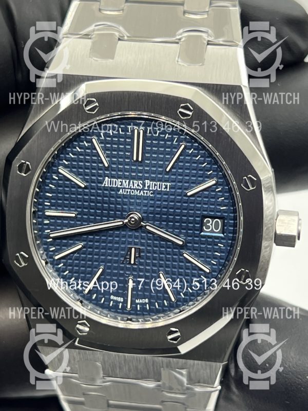 Товар Audemars Piguet Royal Oak Jumbo 39mm 15202ST.OO.1240ST.01 Blue Steel Фото 13 - Audemars Piguet Royal Oak Jumbo 39mm 15202ST.OO.1240ST.01 Blue Steel