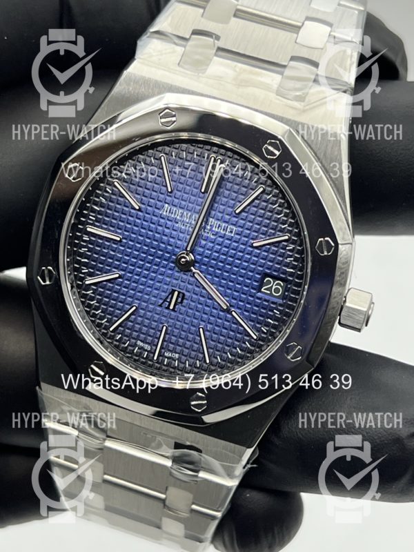Товар Audemars Piguet Royal Oak Jumbo 39mm 15202IP.OO.1240IP.01 Blue Фото 2 - Audemars Piguet Royal Oak Jumbo 39mm 15202IP.OO.1240IP.01 Blue