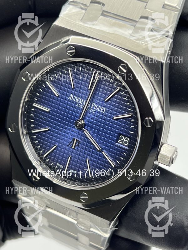 Товар Audemars Piguet Royal Oak Jumbo 39mm 15202IP.OO.1240IP.01 Blue Фото 3 - Audemars Piguet Royal Oak Jumbo 39mm 15202IP.OO.1240IP.01 Blue