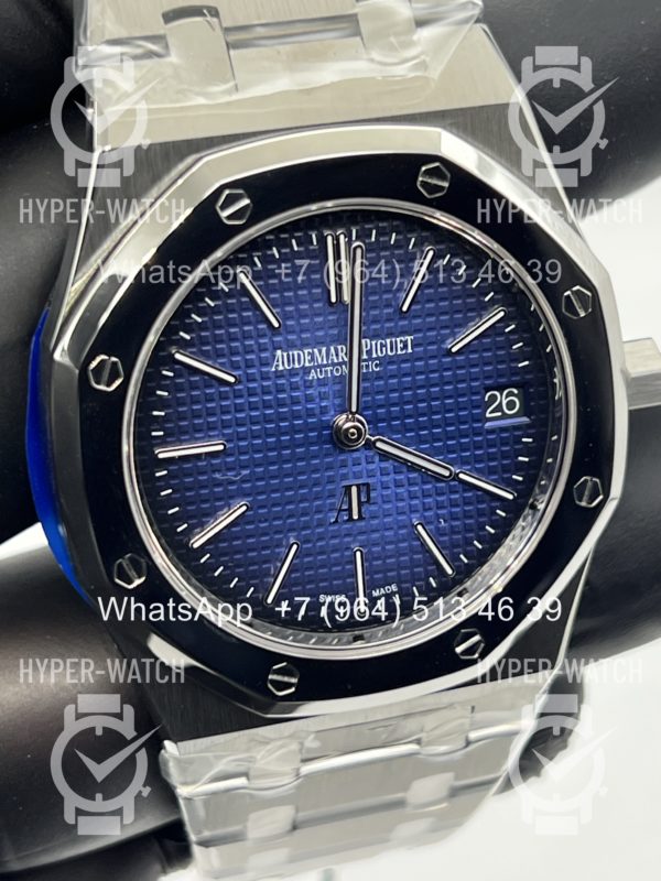 Товар Audemars Piguet Royal Oak Jumbo 39mm 15202IP.OO.1240IP.01 Blue Фото 4 - Audemars Piguet Royal Oak Jumbo 39mm 15202IP.OO.1240IP.01 Blue