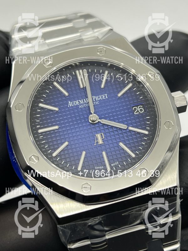Товар Audemars Piguet Royal Oak Jumbo 39mm 15202IP.OO.1240IP.01 Blue Фото 5 - Audemars Piguet Royal Oak Jumbo 39mm 15202IP.OO.1240IP.01 Blue