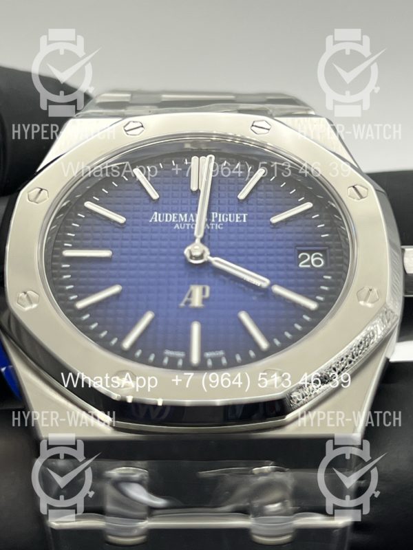 Товар Audemars Piguet Royal Oak Jumbo 39mm 15202IP.OO.1240IP.01 Blue Фото 6 - Audemars Piguet Royal Oak Jumbo 39mm 15202IP.OO.1240IP.01 Blue
