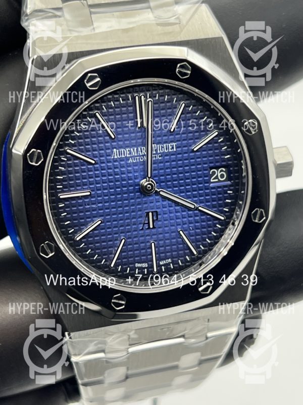 Товар Audemars Piguet Royal Oak Jumbo 39mm 15202IP.OO.1240IP.01 Blue Фото 7 - Audemars Piguet Royal Oak Jumbo 39mm 15202IP.OO.1240IP.01 Blue
