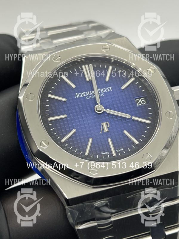 Товар Audemars Piguet Royal Oak Jumbo 39mm 15202IP.OO.1240IP.01 Blue Фото 8 - Audemars Piguet Royal Oak Jumbo 39mm 15202IP.OO.1240IP.01 Blue