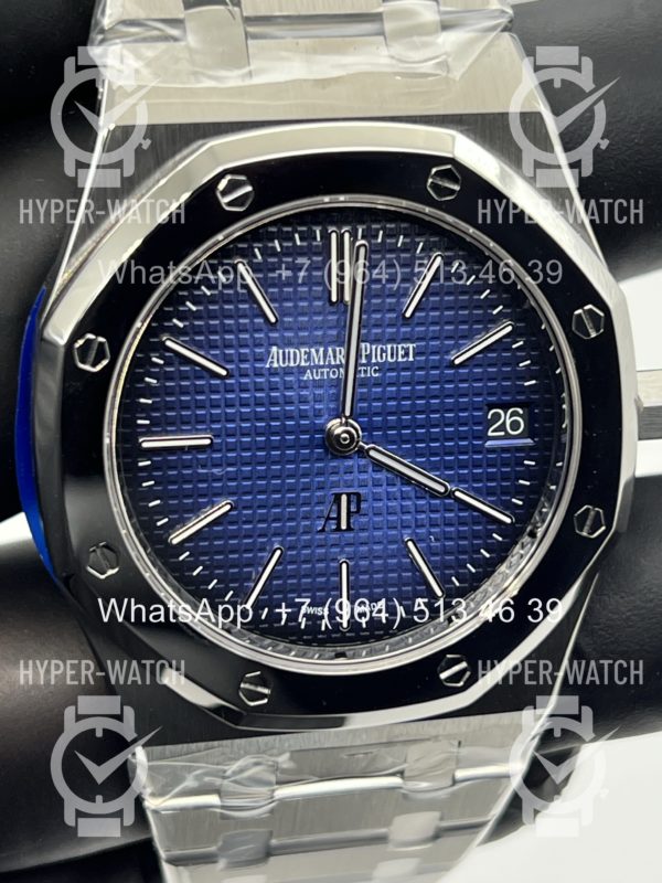 Товар Audemars Piguet Royal Oak Jumbo 39mm 15202IP.OO.1240IP.01 Blue Фото 9 - Audemars Piguet Royal Oak Jumbo 39mm 15202IP.OO.1240IP.01 Blue