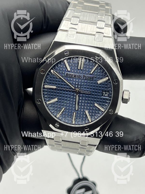 Фото 11 - Audemars Piguet Royal Oak 41mm 15510ST.OO.1320ST.01 50th Anniversary Steel Blue