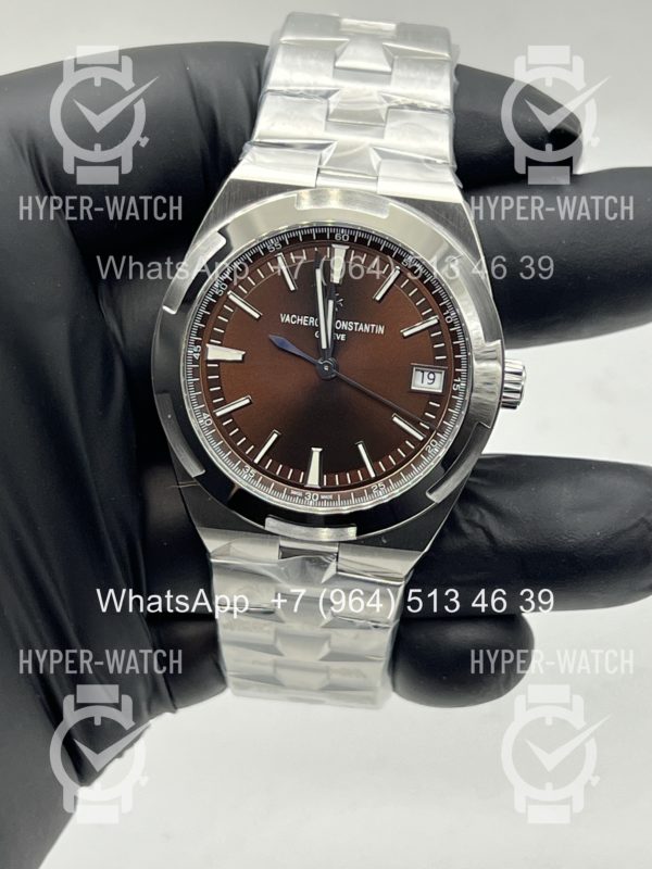 Фото 6 - Vacheron Constantin Overseas 41mm 4500V/110A-B146 Steel Brown