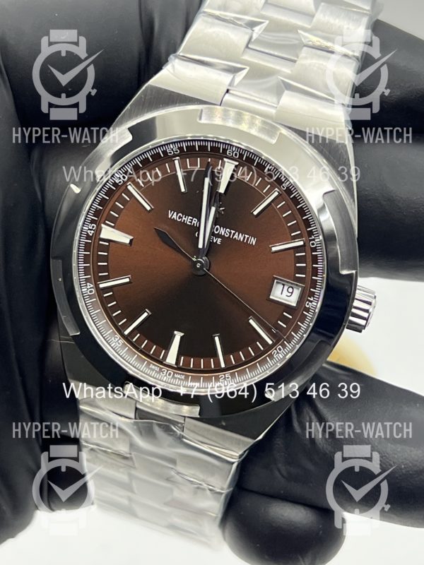 Фото 7 - Vacheron Constantin Overseas 41mm 4500V/110A-B146 Steel Brown