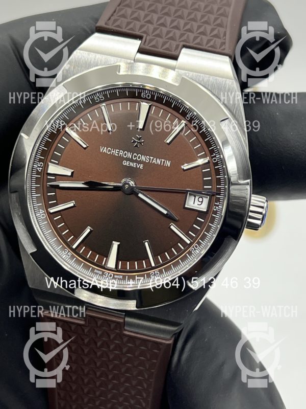 Фото 2 - Vacheron Constantin Overseas 41mm 4500V/110A-B146 Brown Steel