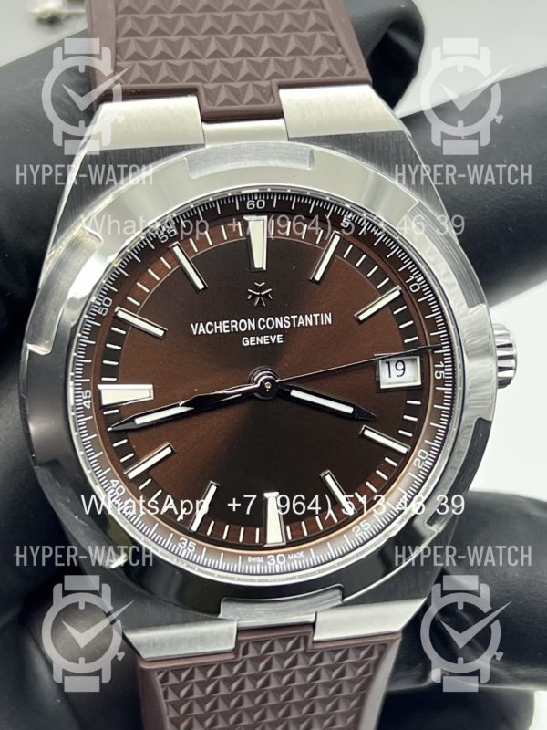 Фото 3 - Vacheron Constantin Overseas 41mm 4500V/110A-B146 Brown Steel