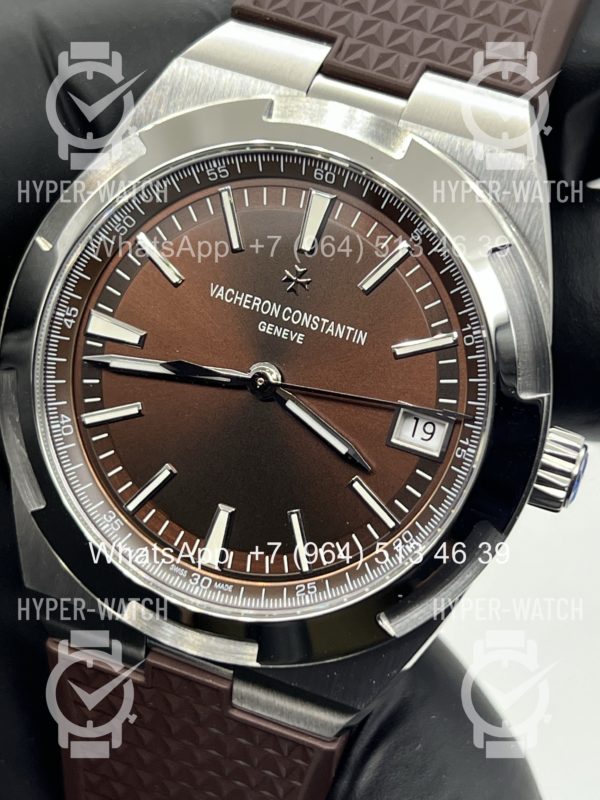 Фото 4 - Vacheron Constantin Overseas 41mm 4500V/110A-B146 Brown Steel