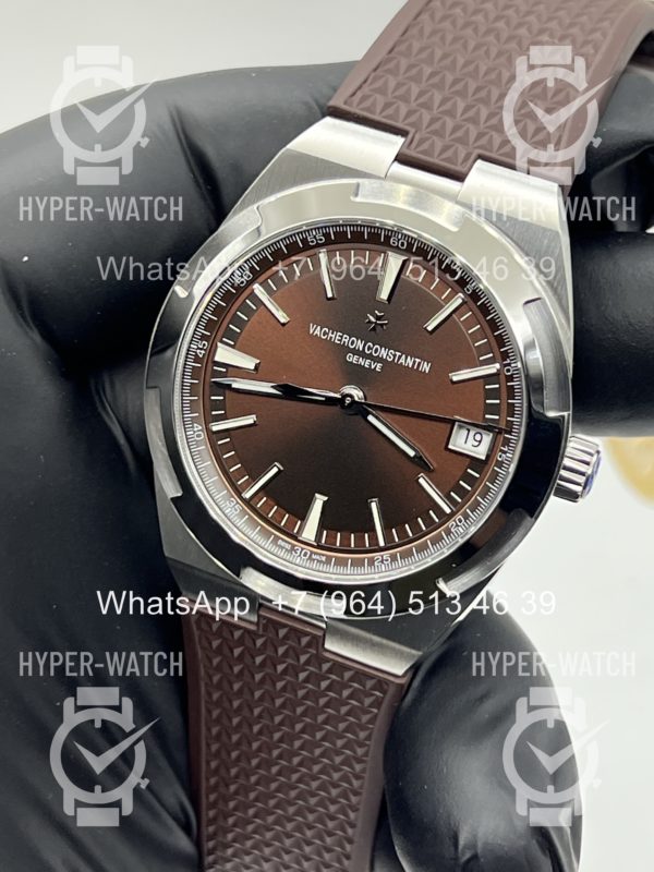 Фото 7 - Vacheron Constantin Overseas 41mm 4500V/110A-B146 Brown Steel