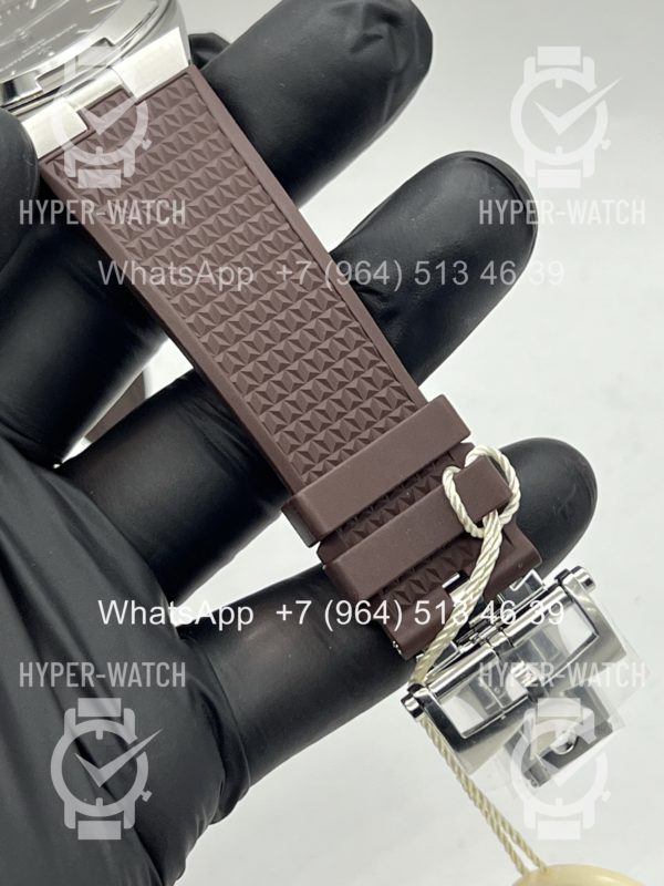 Фото 9 - Vacheron Constantin Overseas 41mm 4500V/110A-B146 Brown Steel