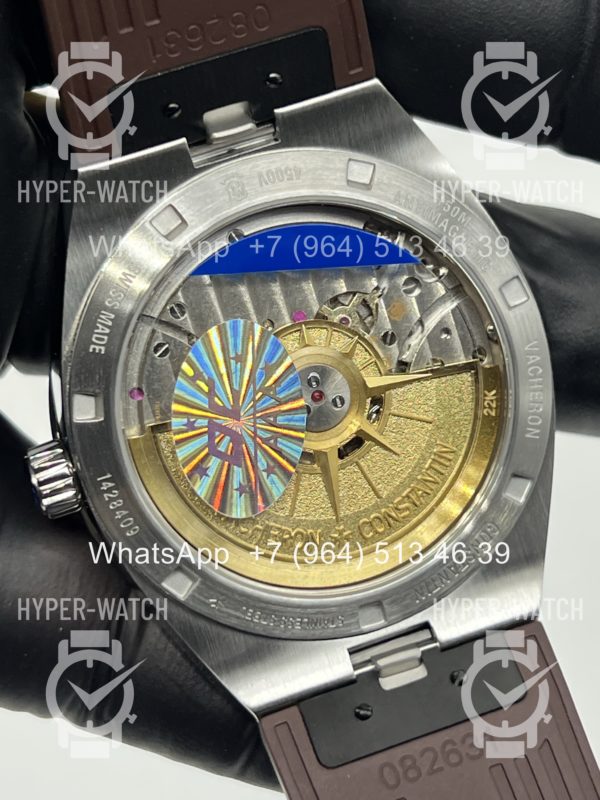 Фото 12 - Vacheron Constantin Overseas 41mm 4500V/110A-B146 Brown Steel
