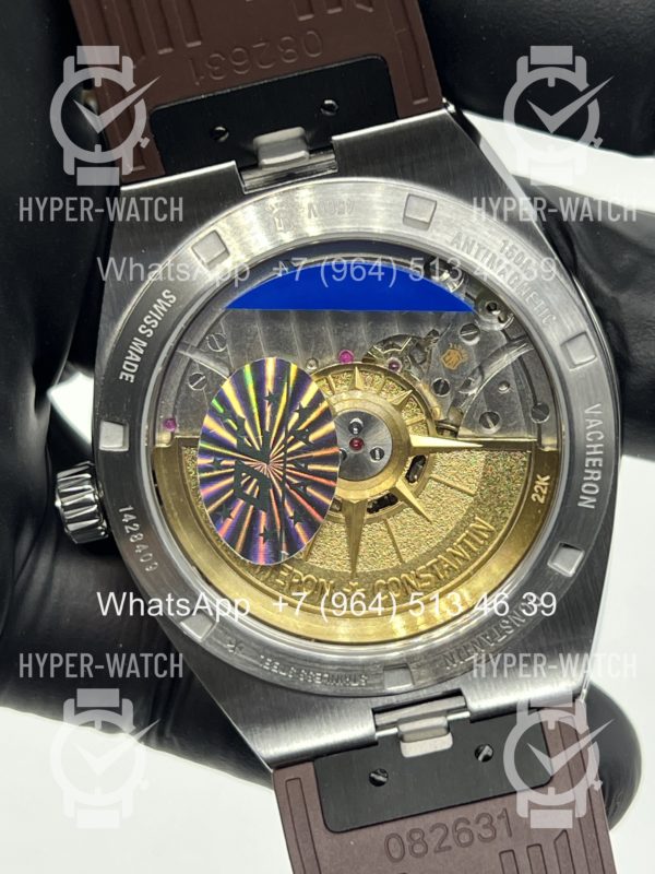 Фото 13 - Vacheron Constantin Overseas 41mm 4500V/110A-B146 Brown Steel