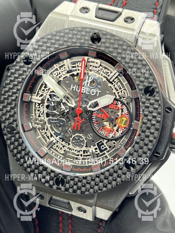 Товар Hublot Big Bang Ferrari 45mm 401.NQ.0123.VR Steel Фото 3 - Hublot Big Bang Ferrari 45mm 401.NQ.0123.VR Steel