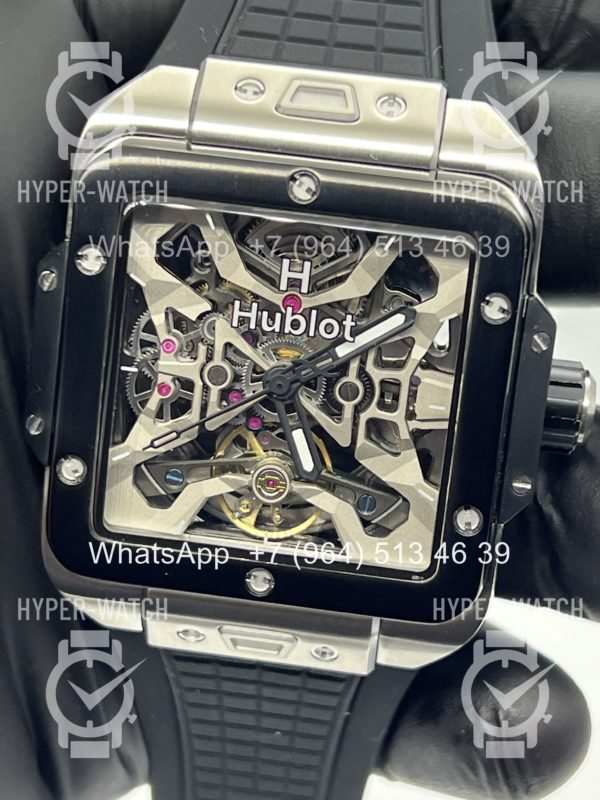 Фото 8 - Hublot Square Bang Unico 42mm Art 11414