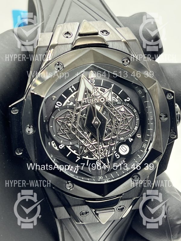 Фото 8 - Hublot Big Bang Sang Bleu II Art 11401