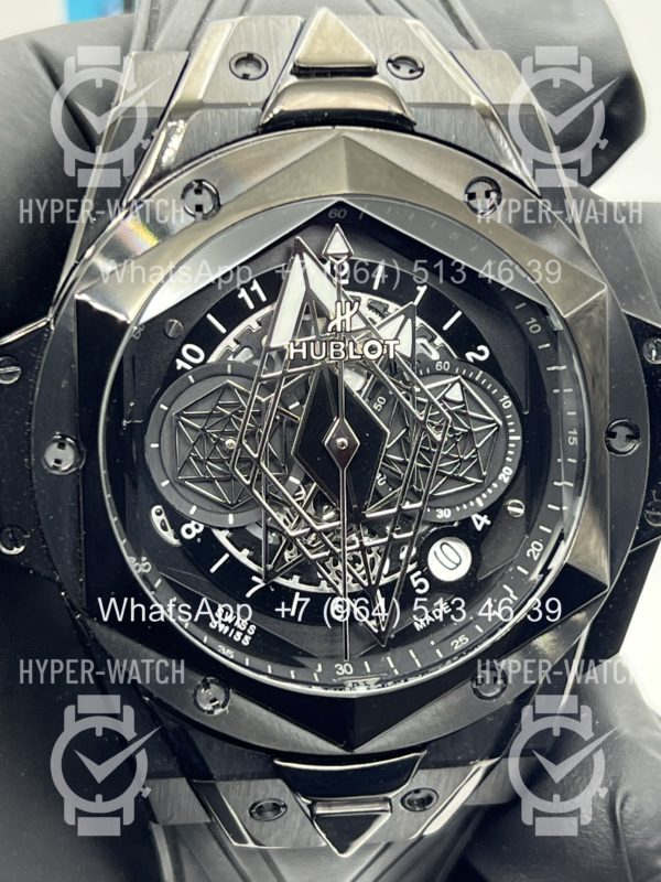 Фото 9 - Hublot Big Bang Sang Bleu II Art 11401