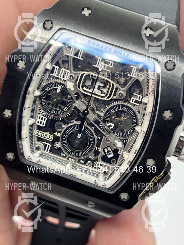 Товар Richard Mille RM 011-03 Black Art 11389 Фото 7 - Richard Mille RM 011-03 Black Art 11389