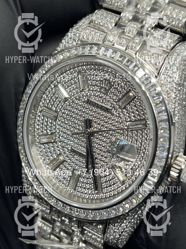 Фото 6 - Rolex DateJust 41mm 126300 Custom Diamonds Steel