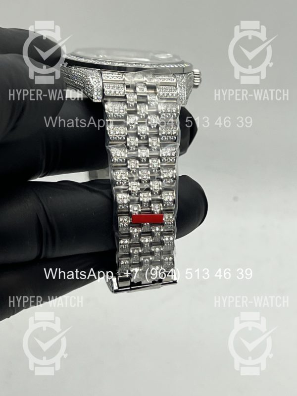 Фото 11 - Rolex DateJust 41mm 126300 Custom Diamonds Steel