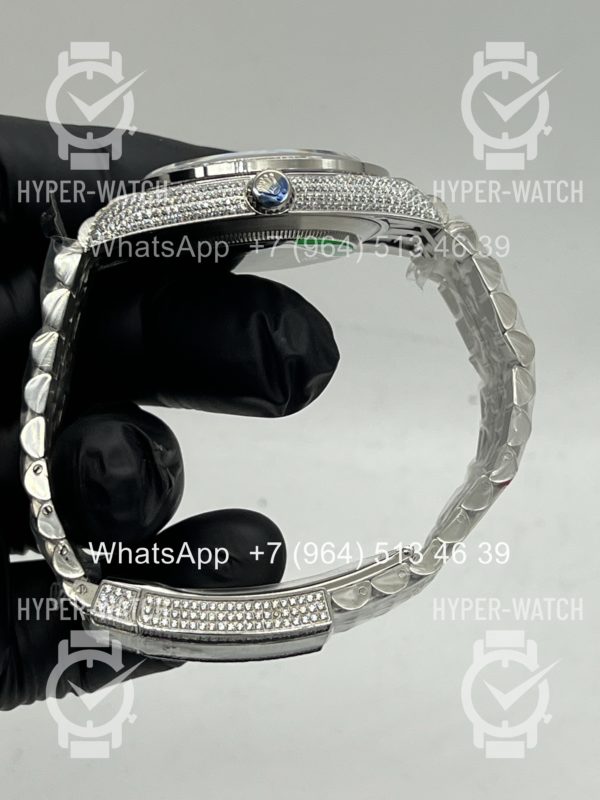 Фото 12 - Rolex DateJust 41mm 126300 Custom Diamonds Steel