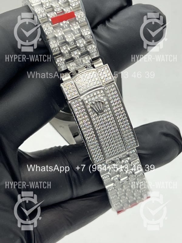 Фото 15 - Rolex DateJust 41mm 126300 Custom Diamonds Steel