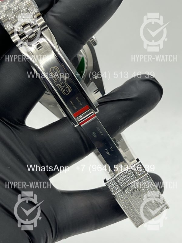 Фото 16 - Rolex DateJust 41mm 126300 Custom Diamonds Steel