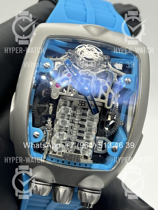 Фото 10 - JACOB & Co Bugatti Chiron BU200.20 Steel