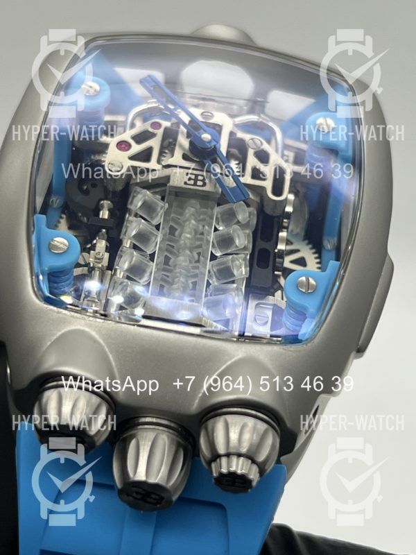 Фото 11 - JACOB & Co Bugatti Chiron BU200.20 Steel
