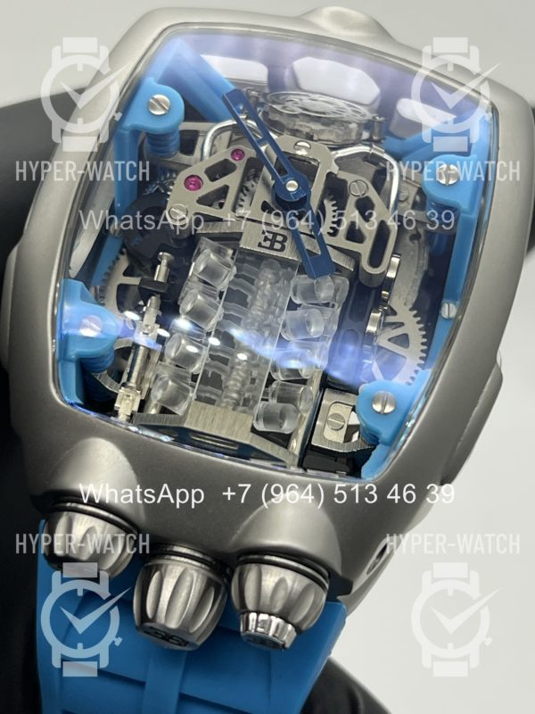 Фото 16 - JACOB & Co Bugatti Chiron BU200.20 Steel