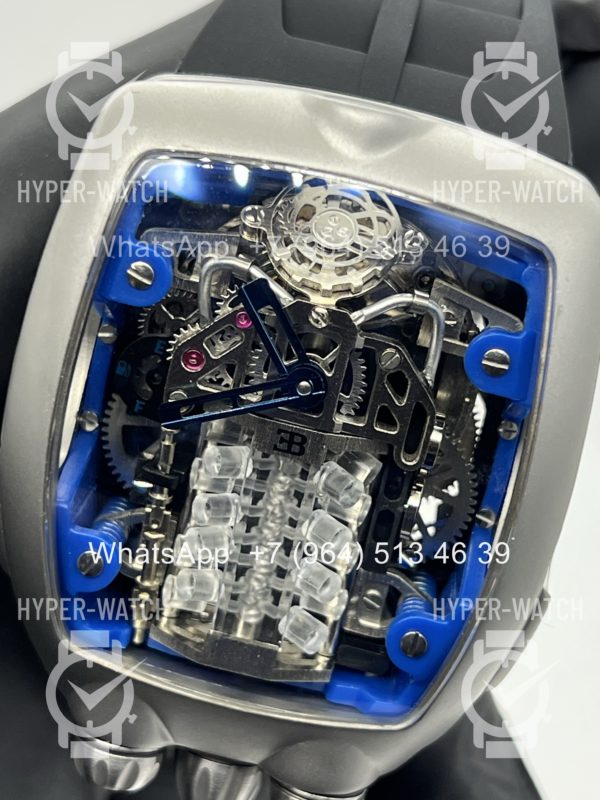 Фото 10 - JACOB & Co Bugatti Chiron BU200.20 Black