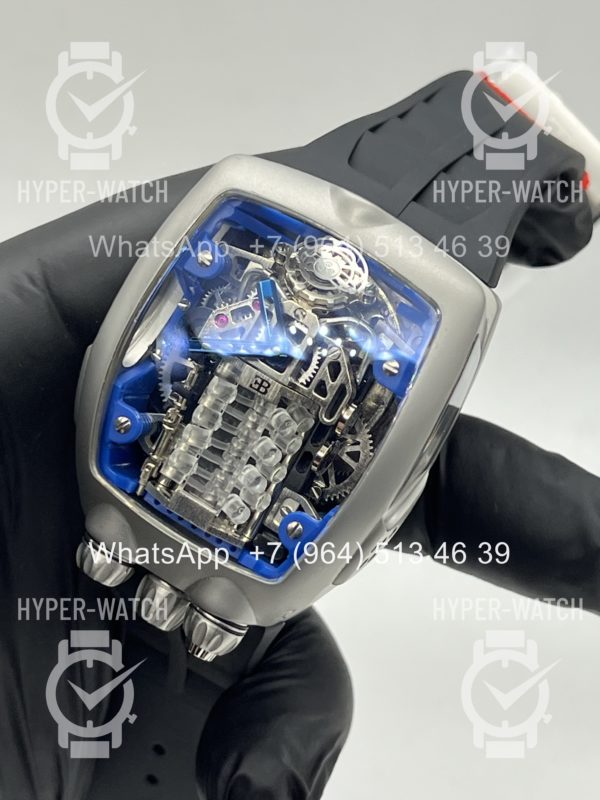 Фото 16 - JACOB & Co Bugatti Chiron BU200.20 Black