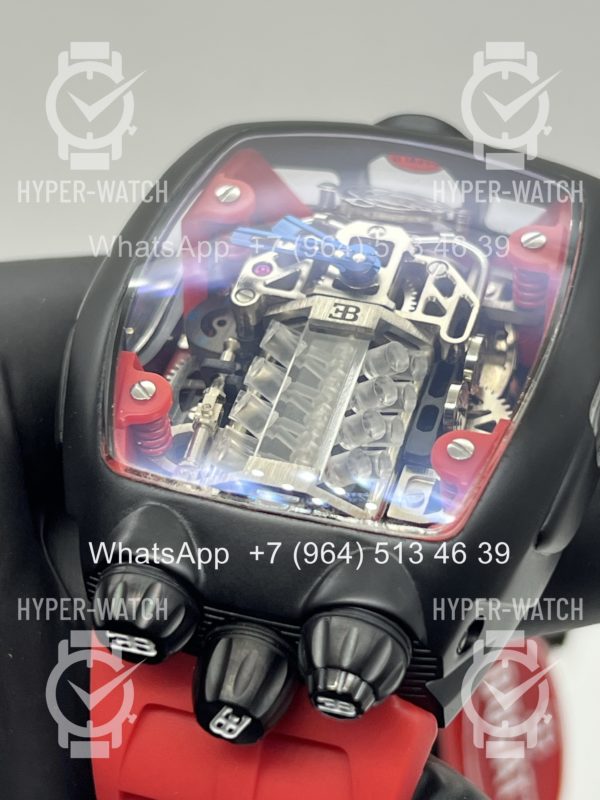 Товар JACOB & Co Bugatti Chiron BU200.20 Red Фото 3 - JACOB & Co Bugatti Chiron BU200.20 Red