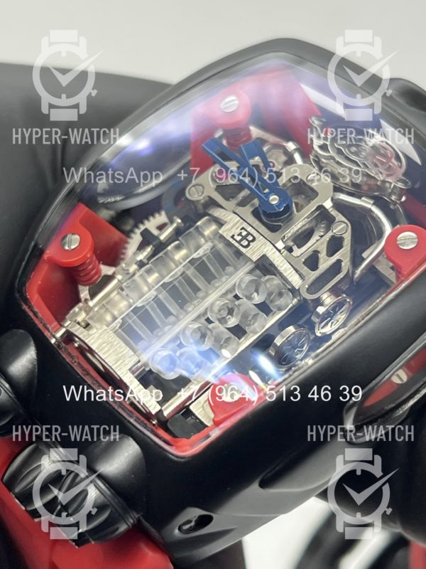 Товар JACOB & Co Bugatti Chiron BU200.20 Red Фото 4 - JACOB & Co Bugatti Chiron BU200.20 Red