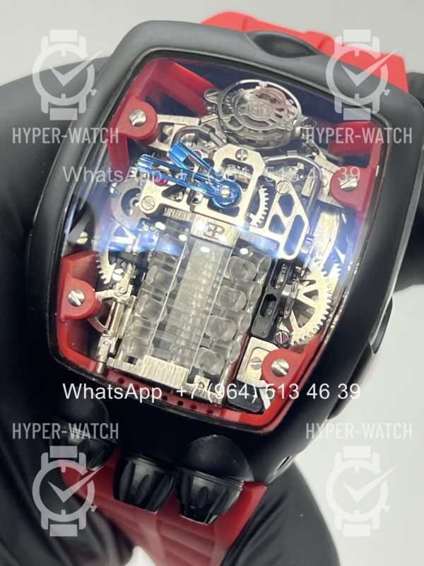 Товар JACOB & Co Bugatti Chiron BU200.20 Red Фото 5 - JACOB & Co Bugatti Chiron BU200.20 Red
