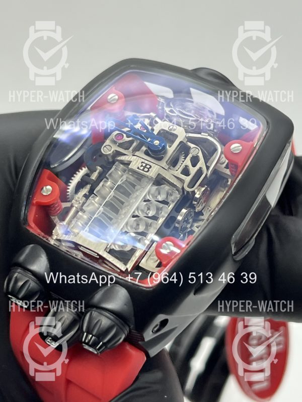 Товар JACOB & Co Bugatti Chiron BU200.20 Red Фото 9 - JACOB & Co Bugatti Chiron BU200.20 Red