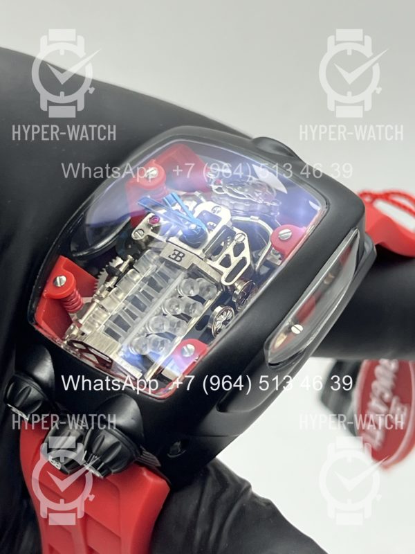 Товар JACOB & Co Bugatti Chiron BU200.20 Red Фото 10 - JACOB & Co Bugatti Chiron BU200.20 Red