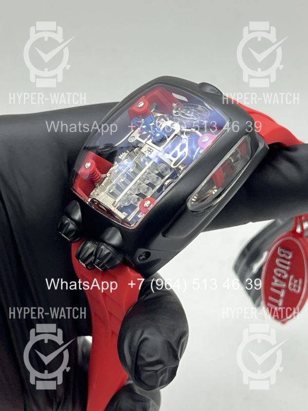 Товар JACOB & Co Bugatti Chiron BU200.20 Red Фото 15 - JACOB & Co Bugatti Chiron BU200.20 Red
