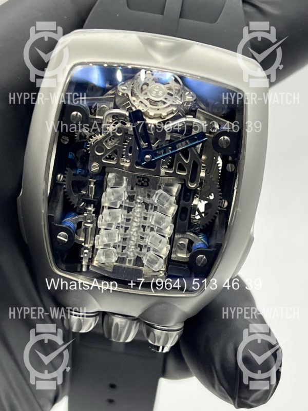 Товар JACOB & Co Bugatti Chiron BU200.20 Steel Black Фото 12 - JACOB & Co Bugatti Chiron BU200.20 Steel Black