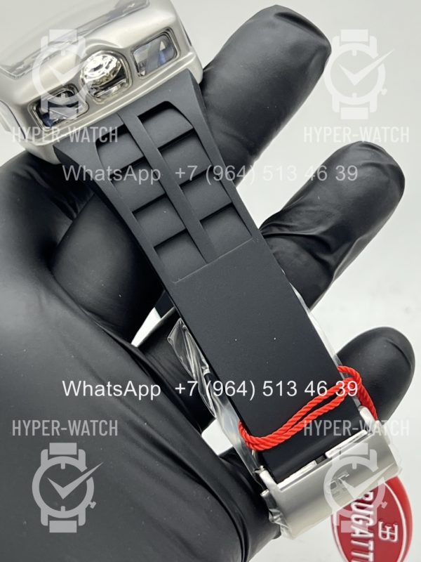 Товар JACOB & Co Bugatti Chiron BU200.20 Steel Black Фото 19 - JACOB & Co Bugatti Chiron BU200.20 Steel Black