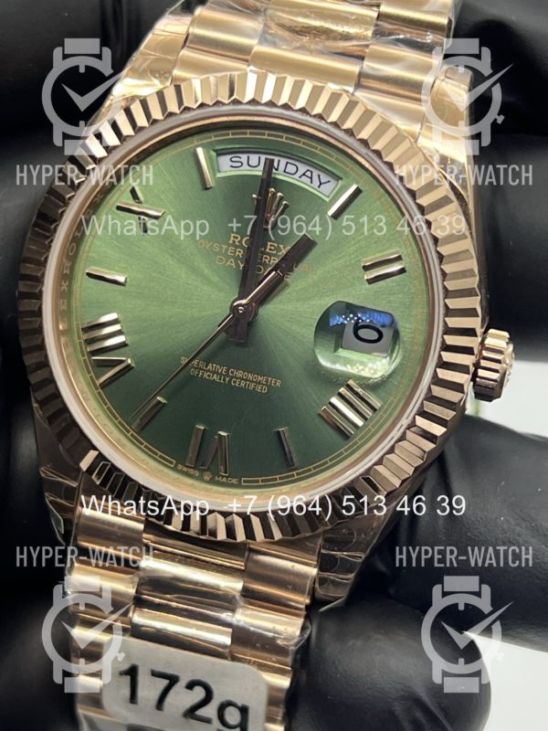 Фото 3 - Rolex Day-Date 40mm 228235-0025 Steel Green