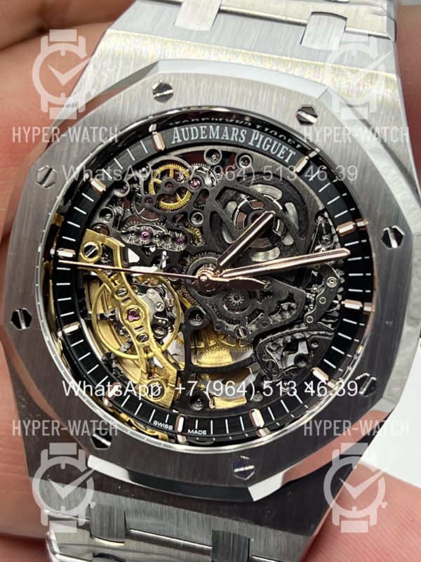 Фото 5 - Audemars Piguet Royal Oak Double Balance 41mm 15407ST.OO.1220ST.01 Steel Skeleton