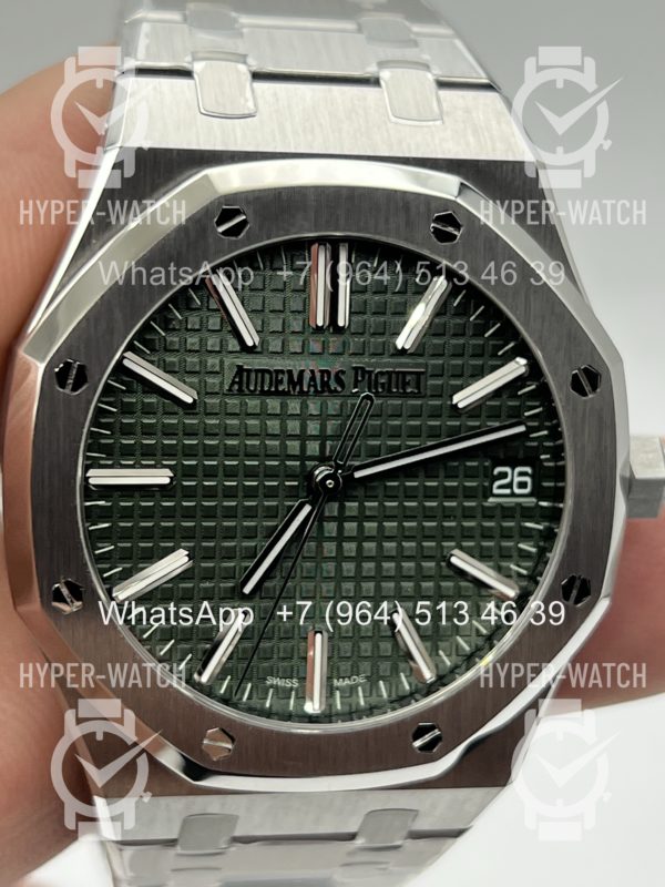 Фото 7 - Audemars Piguet Royal Oak 41mm 15510ST.OO.1320ST.04 50th Anniversary Green Steel