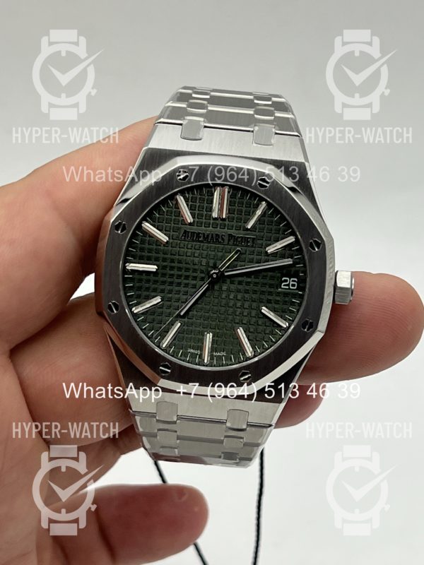 Фото 10 - Audemars Piguet Royal Oak 41mm 15510ST.OO.1320ST.04 50th Anniversary Green Steel