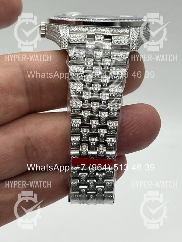 Фото 19 - Rolex DateJust 41mm 126300 Custom Diamonds Steel Art 11314